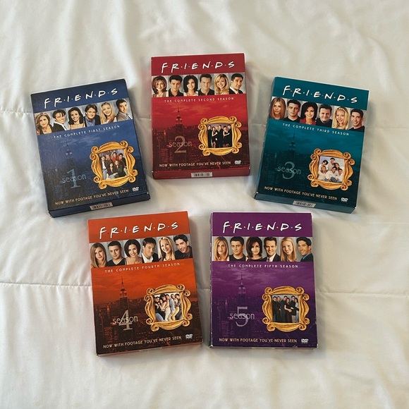 FRIENDS TV Show DVD Boxed Sets Seasons 1-5 - Picture 1 of 16